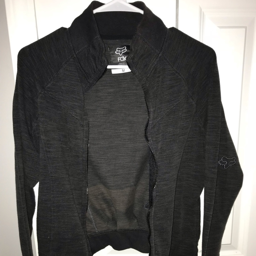 Fox zip up sweatshirt